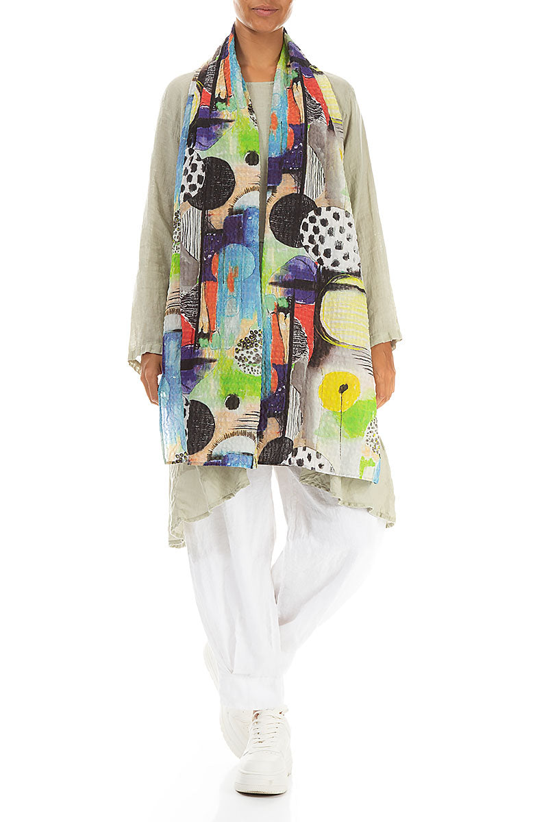 Artmaze Textured Silk Scarf 2