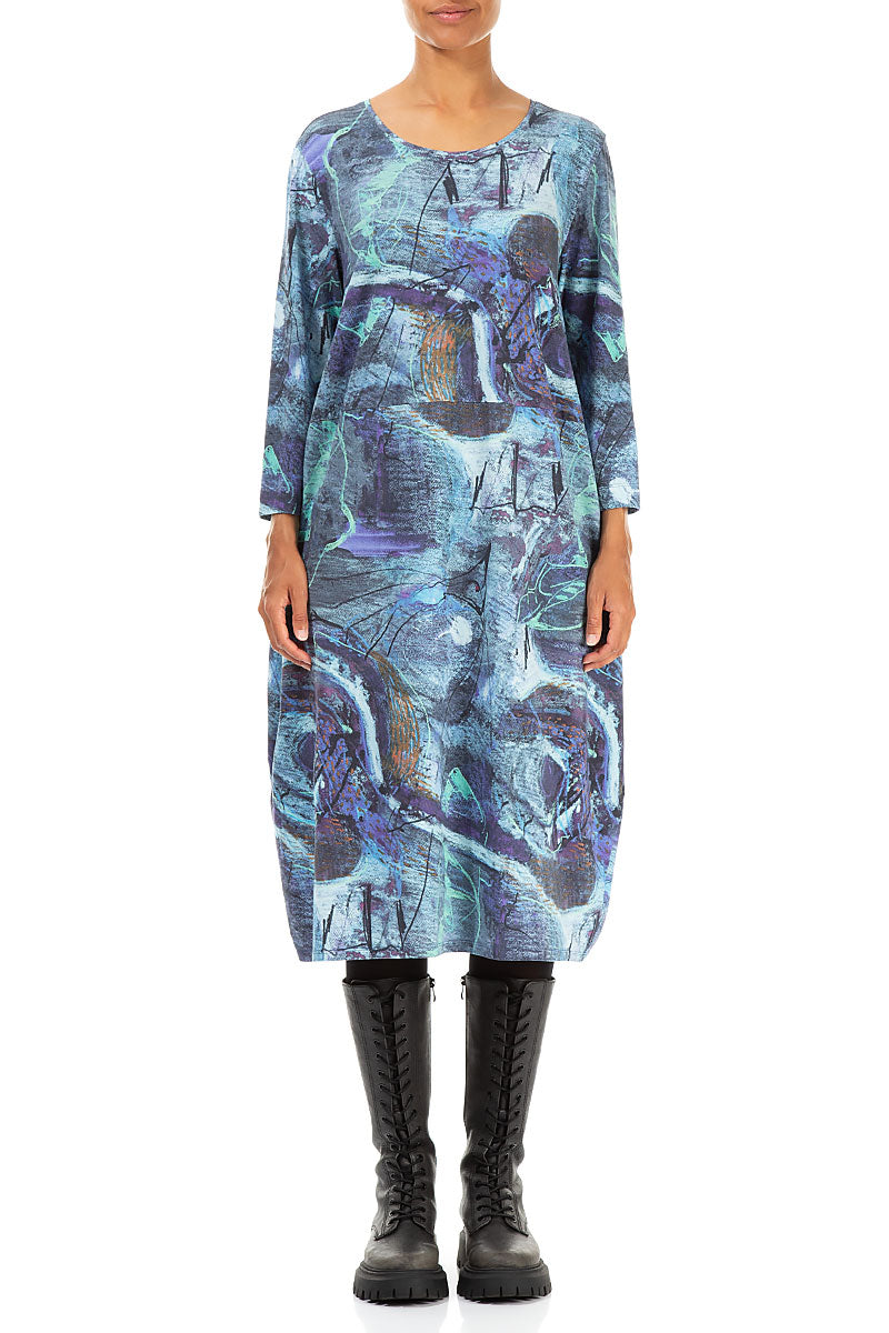 Balloon Blue Reverie Cotton Dress 2