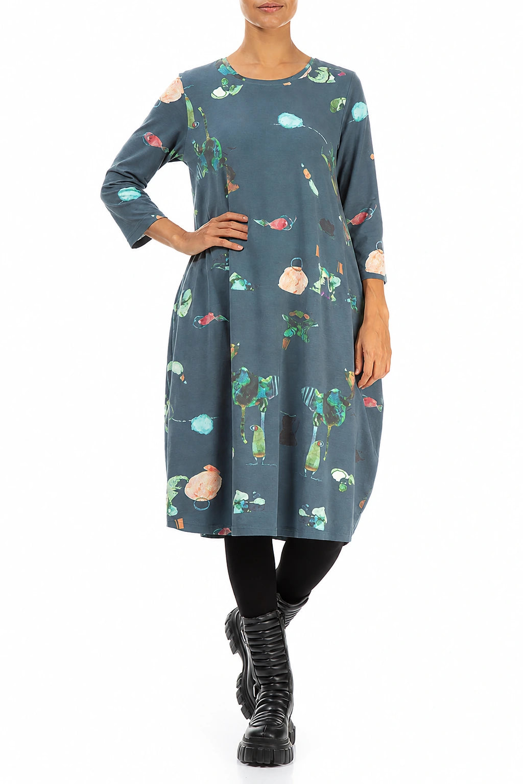 Ballon-Märchen-Baumwollkleid