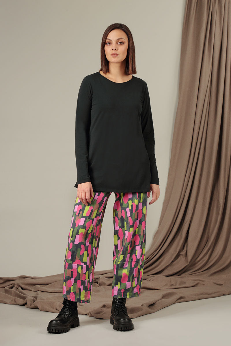 Black Soft Cotton Top 6