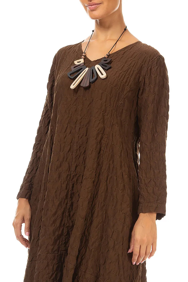 Boho Bloom Brown Necklace 3