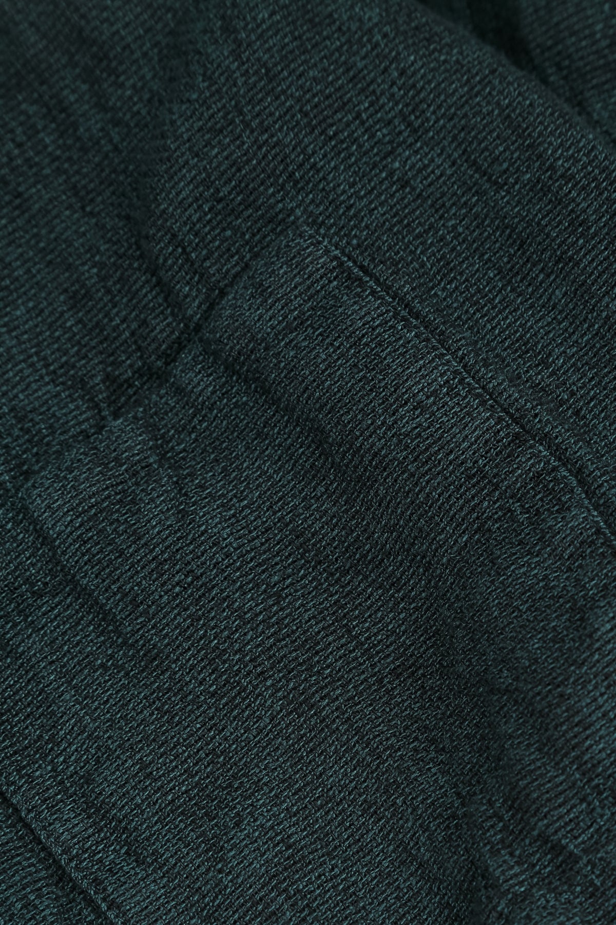 Bubble Deep Turquoise Mélange Linen Trousers