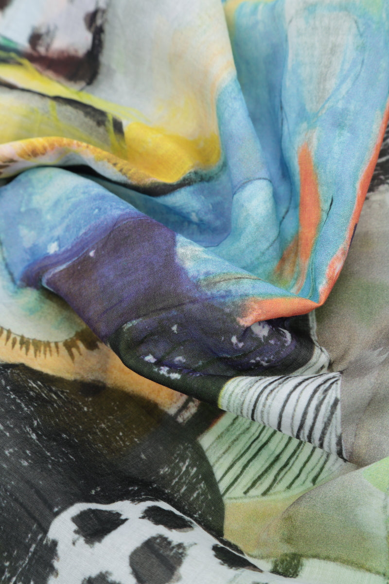 Sleeveless Artmaze Cotton Top 5