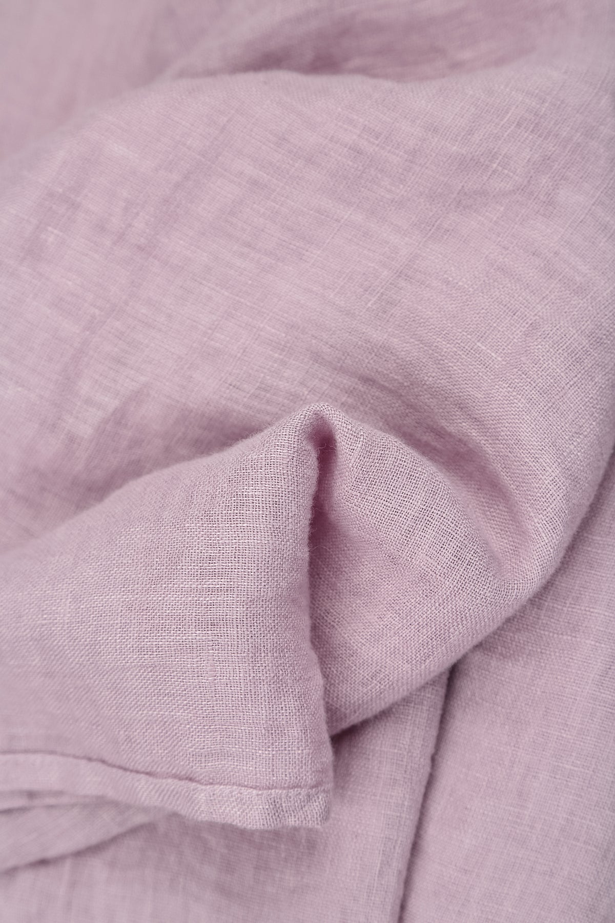 Lilac Gauze Linen Square Scarf 6