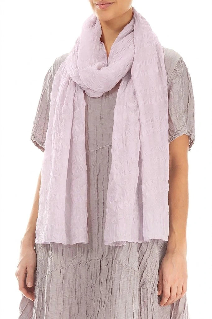 Lilac Light Silk Scarf 3
