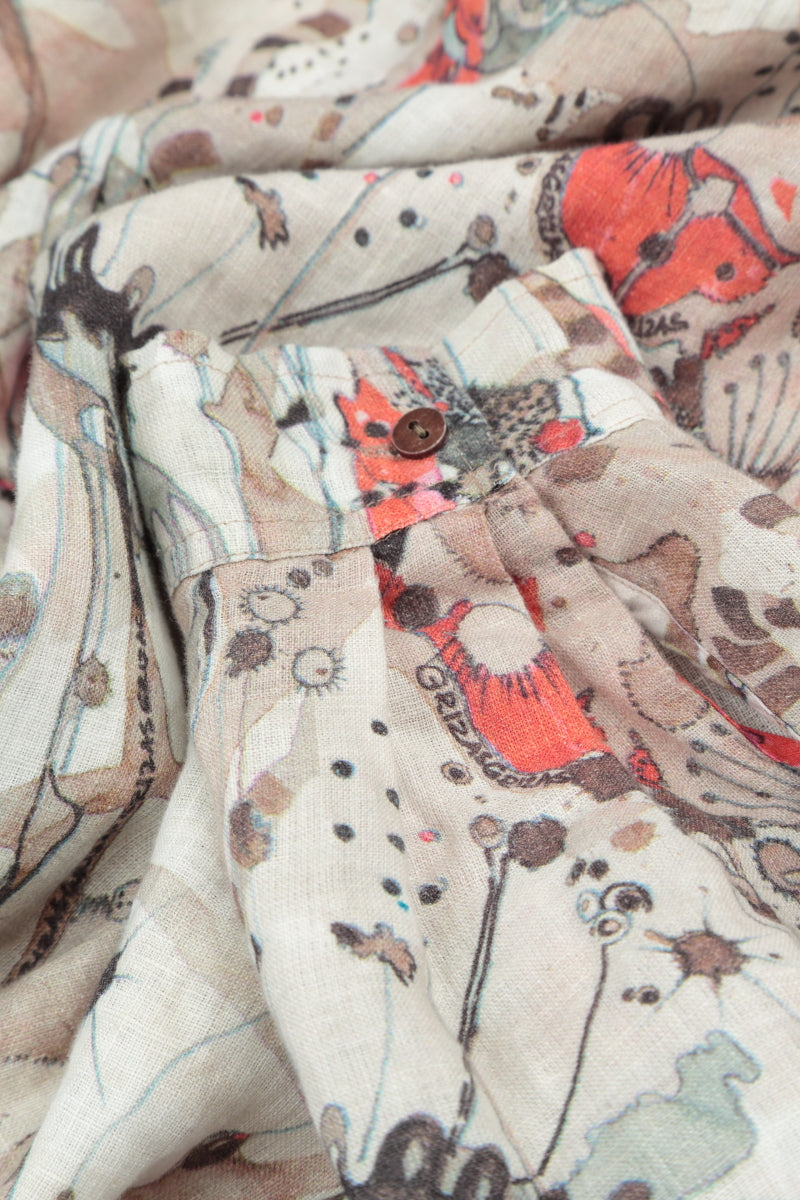 Longer Back Savannah Linen Shirt 6