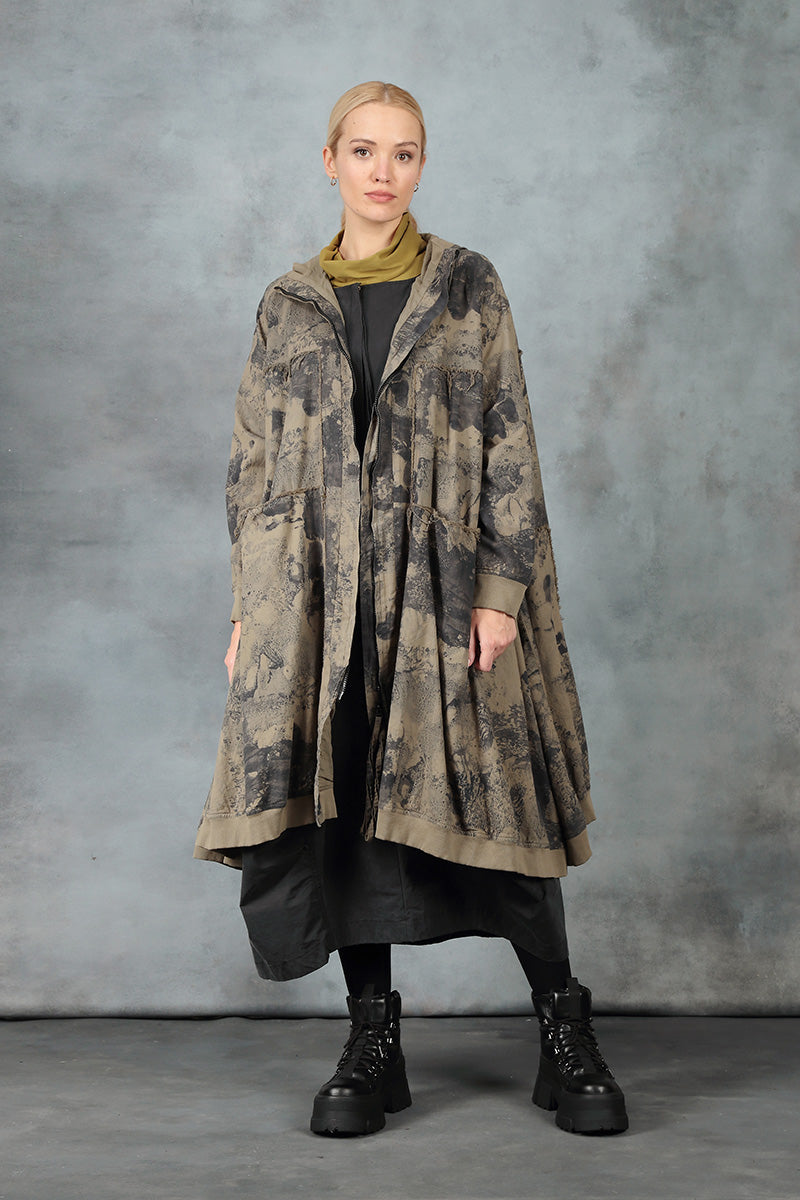 Zipped Pockets Black Cotton Pinafore Dress 6