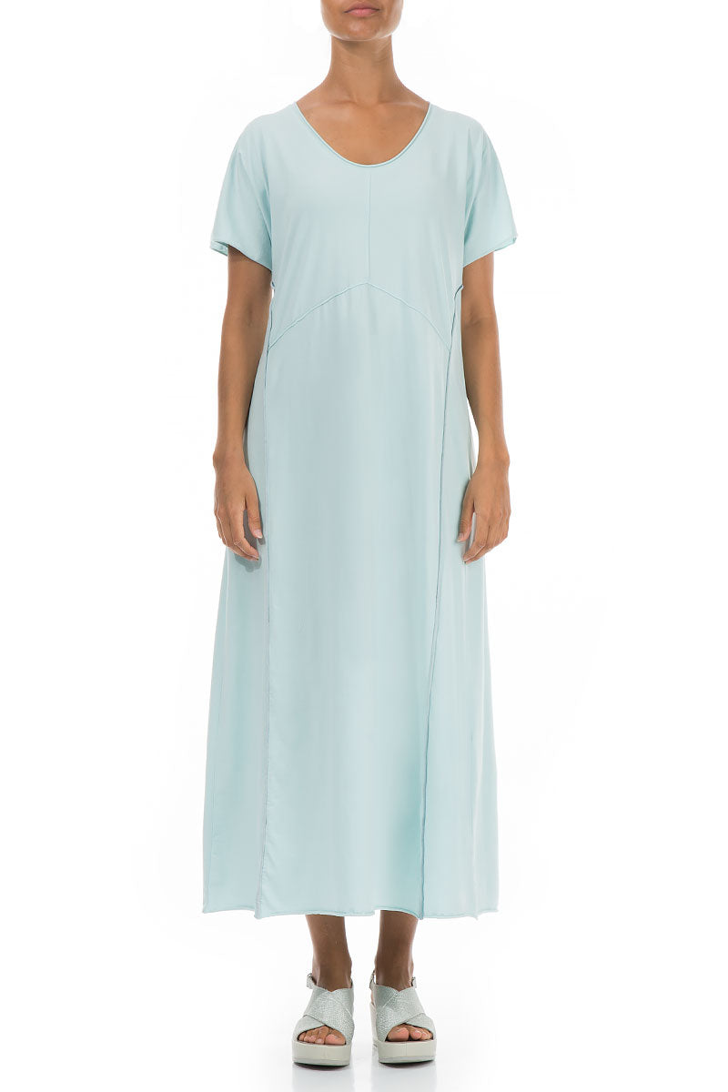 Maxi Aqua Breeze Cotton Dress 1