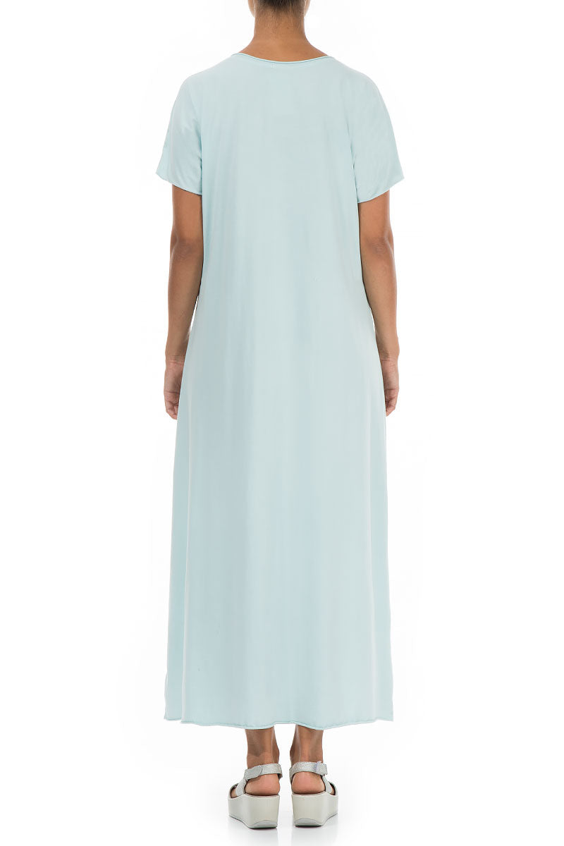 Maxi Aqua Breeze Cotton Dress 2