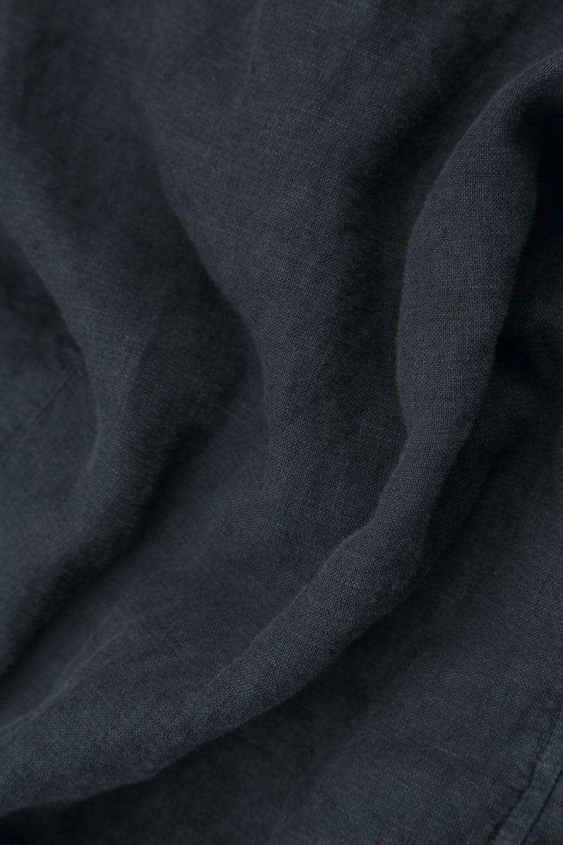 Midi Graphite Linen Dress 5