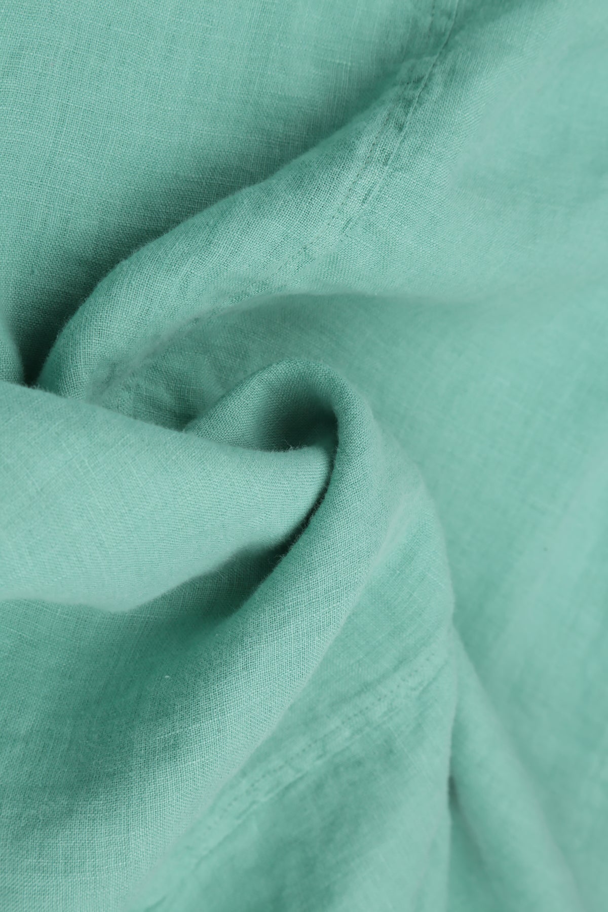 Mint Soft Gauze Linen Scarf 4