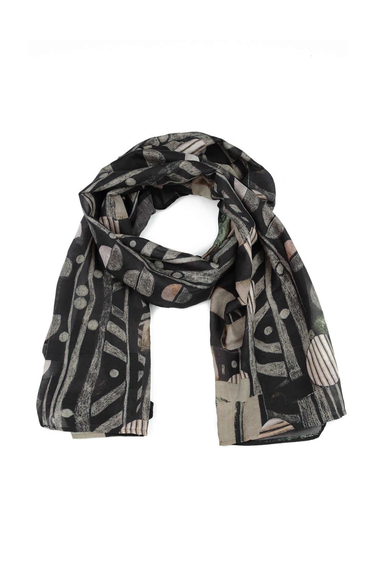 Moonlight Silk Cotton Scarf 4