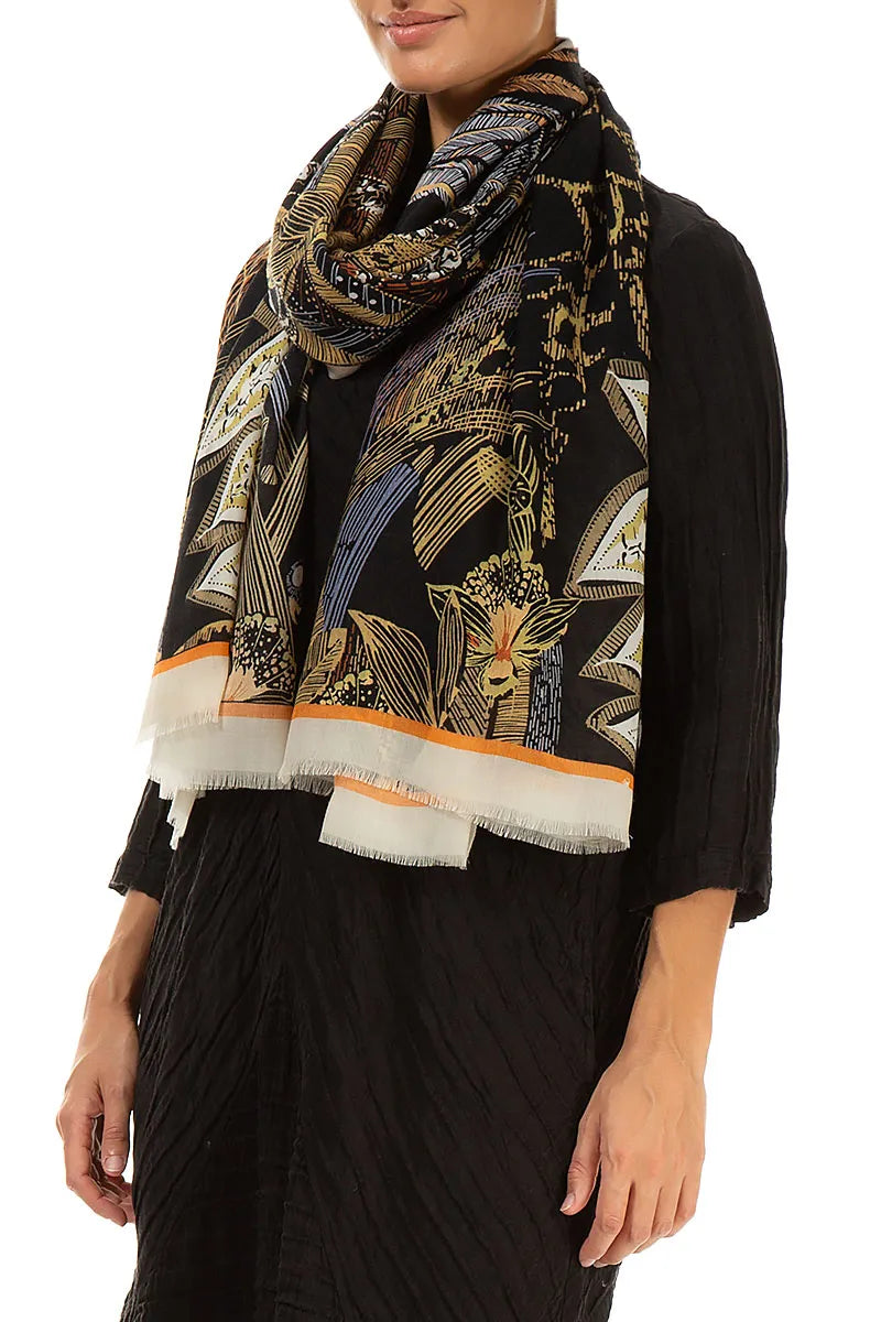 Mystical Cashmere Silk Scarf