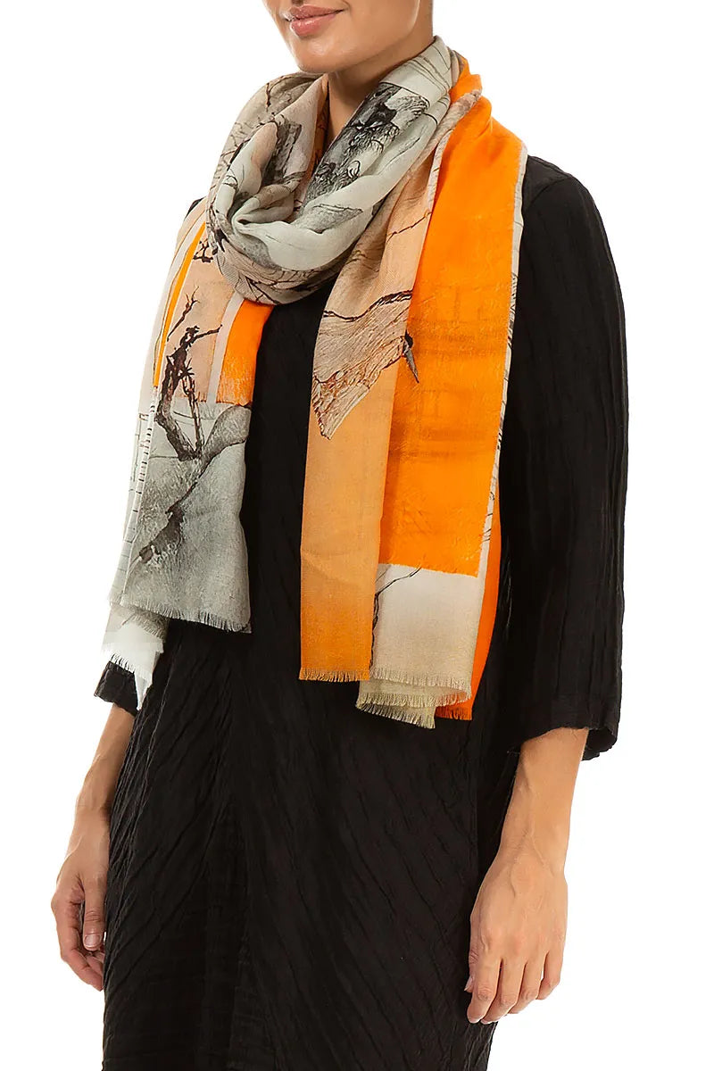 Parfum de Ville Cashmere Silk Scarf