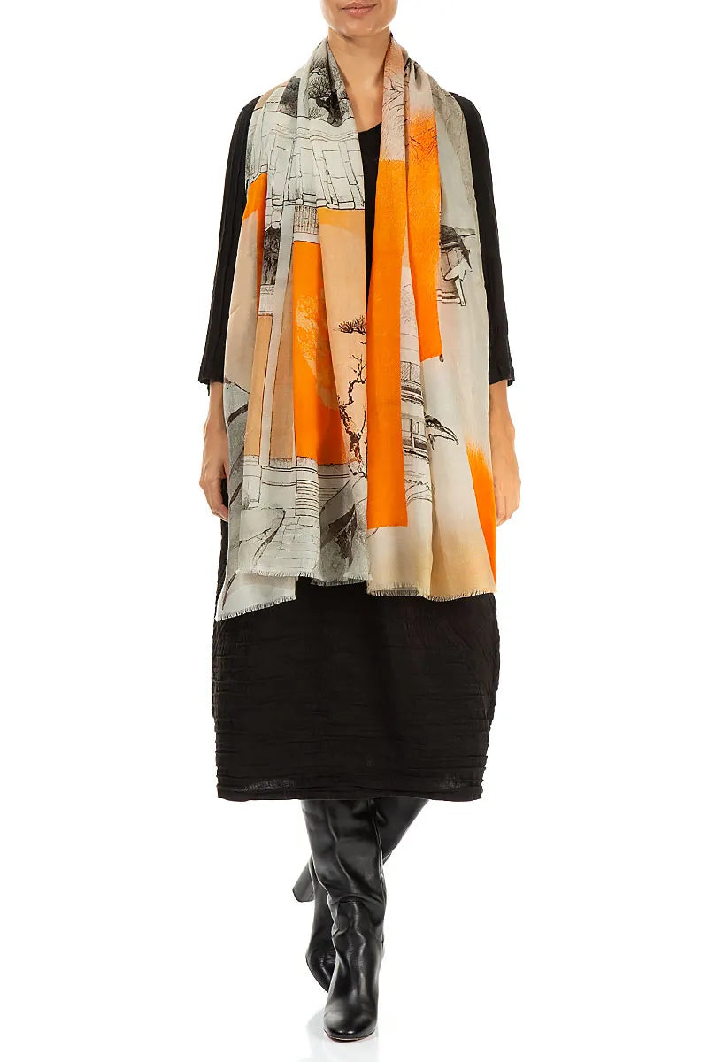 Parfum de Ville Cashmere Silk Scarf