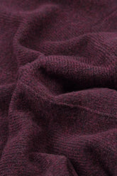 Relaxed Collar Mulberry Wool Sweater 5