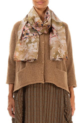 Retro Silk Cotton Scarf 1