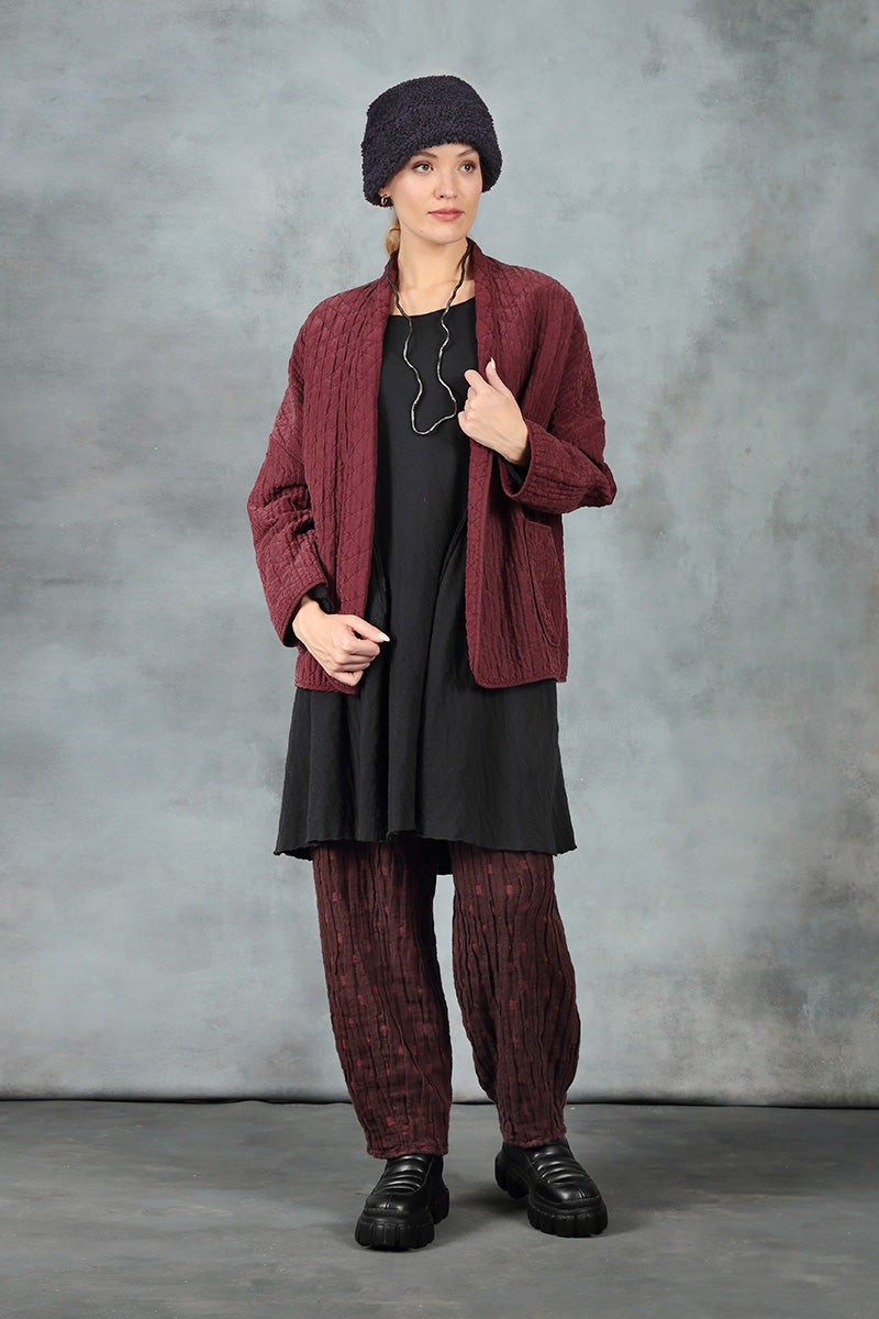 Short Grey Wavy Cotton Tunic Dress 6