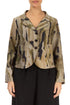 Short Terra Ornamented Silk Cotton Jacket 1
