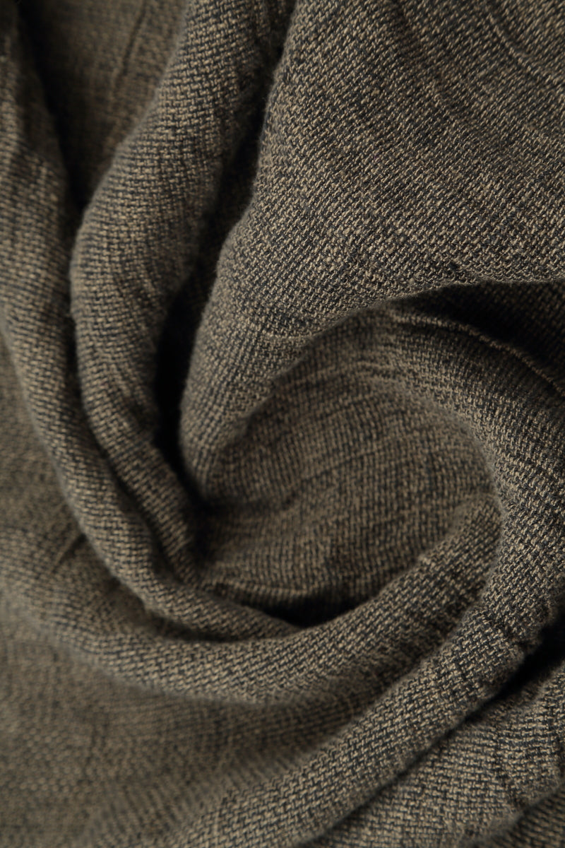 Silver Sage Mélange Linen Hoodie 5