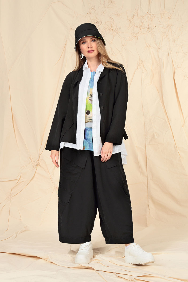 Sleeveless Artmaze Cotton Top 6