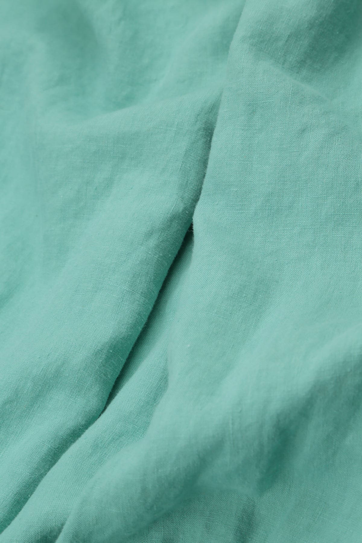 Sleeveless Flared Mint Linen Top 5