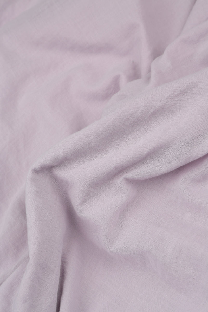 Sleeveless Lilac Silk Cotton Tunic 5