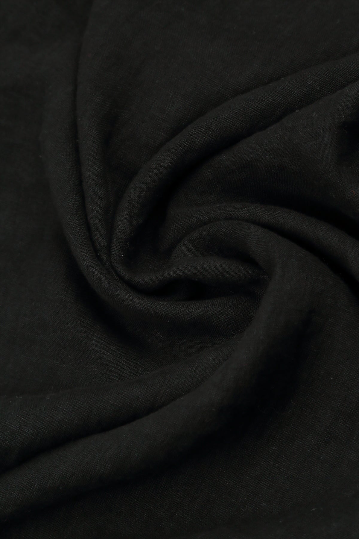 Trägerloses schwarzes Leinen-Camisole-Top