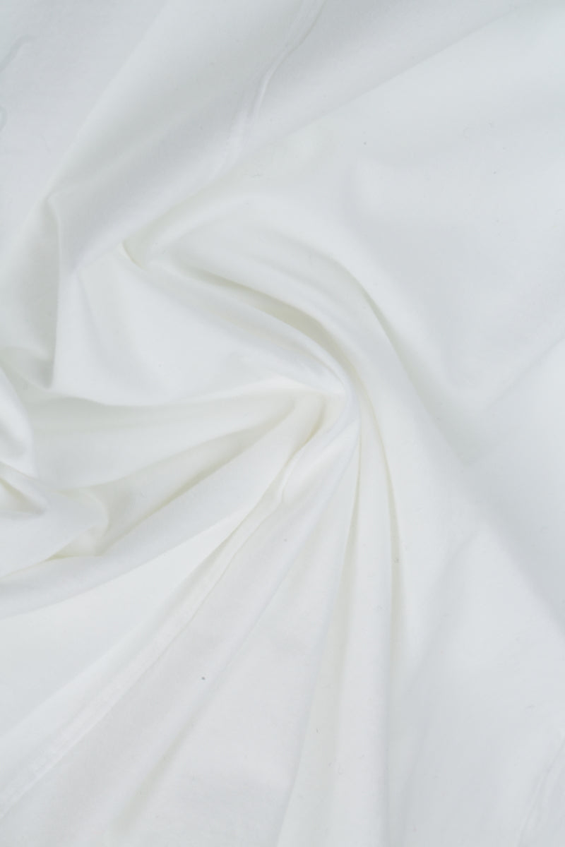 Strappy White Pure Silk Top 5