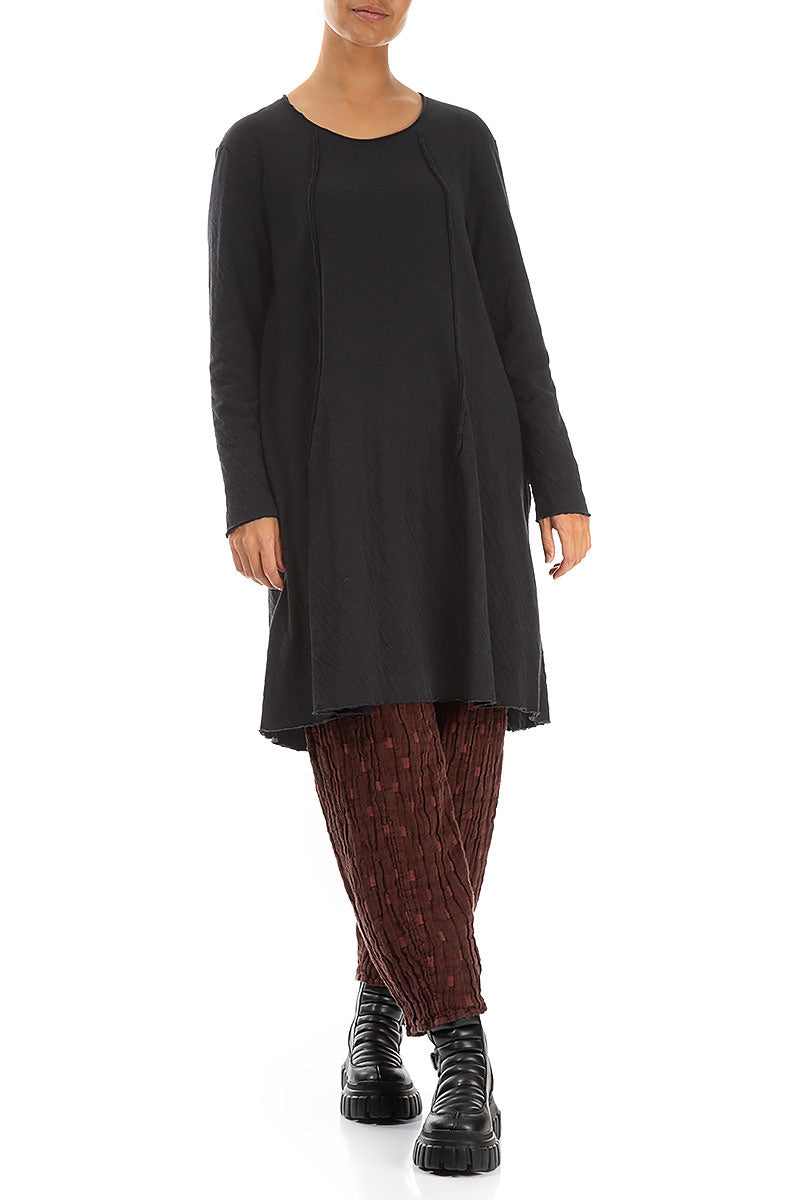 Taper Merlot Textured Linen Trousers 4