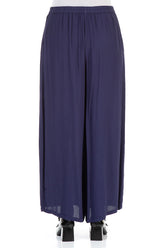 Wide Amethyst Viscose Trousers 2