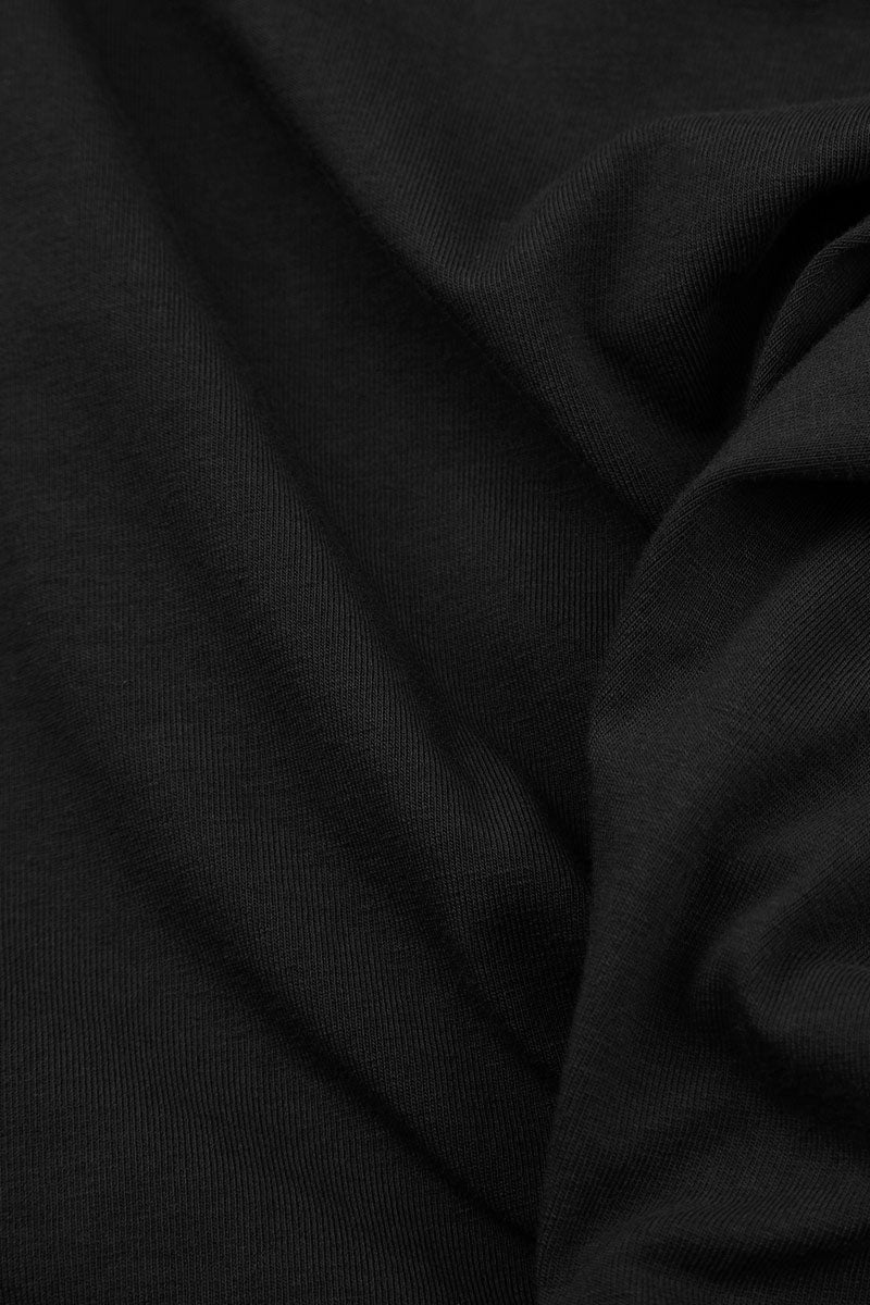 Black Cotton Leggings 4