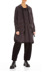 Black Cotton Jersey Trousers 4