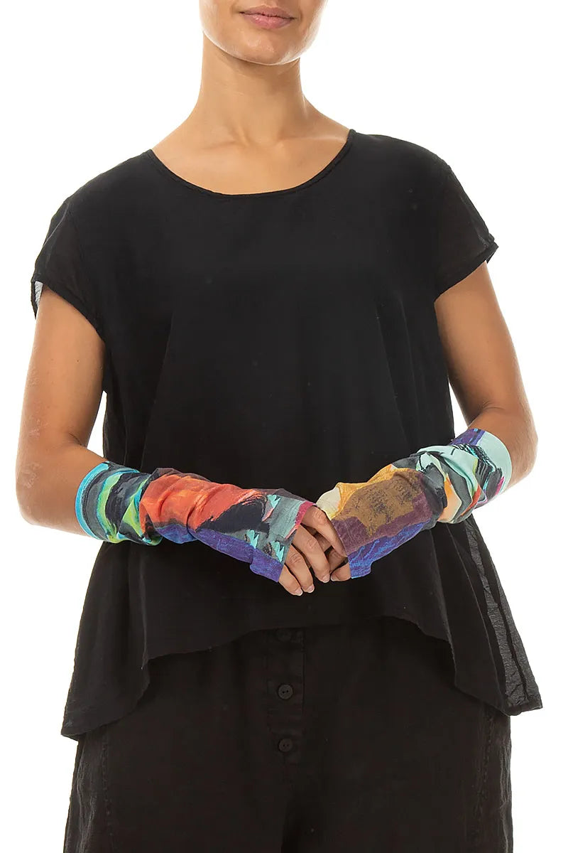 Abstract Cotton Wristlets 1