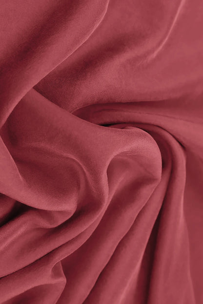 Antique Ruby Silk Bamboo Scarf 4