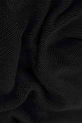 Two Pockets Black Linen Cardigan 5