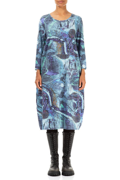 Balloon Blue Reverie Cotton Dress 1