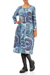 Balloon Blue Reverie Cotton Dress 4