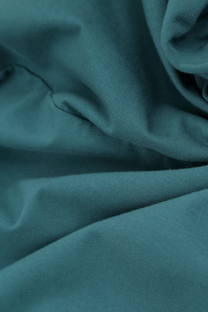 Balloon Deep Turquoise Cotton Dress