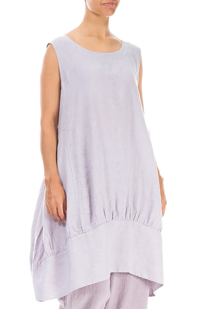 Balloon Greige Linen Tunic 3