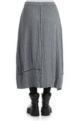 Balloon Grey Wool Skirt 2