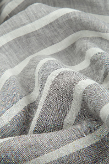 Balloon Light Striped Linen Jacket 5
