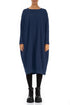 Balloon Royal Blue Cotton Dress 1