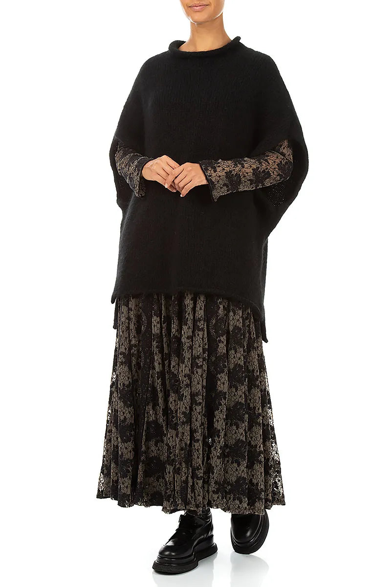 Black Cashmere Wool Vest 4