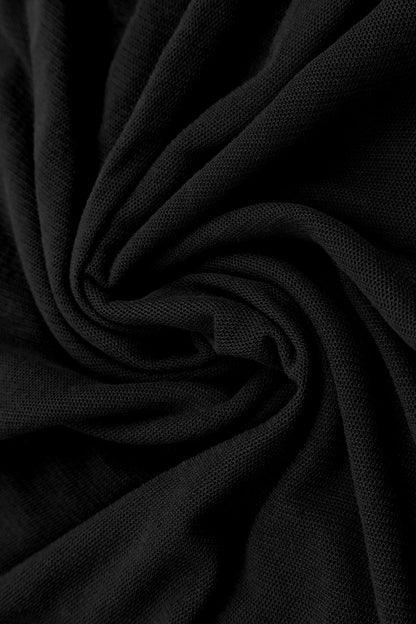 Black Mesh Soft Cotton Wristlets