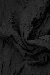 Black Pleated Silk Linen Blouse 5