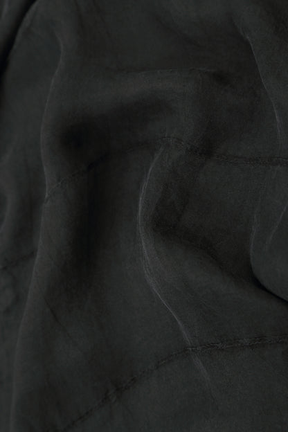 Black Silk Chiffon Shirt 5