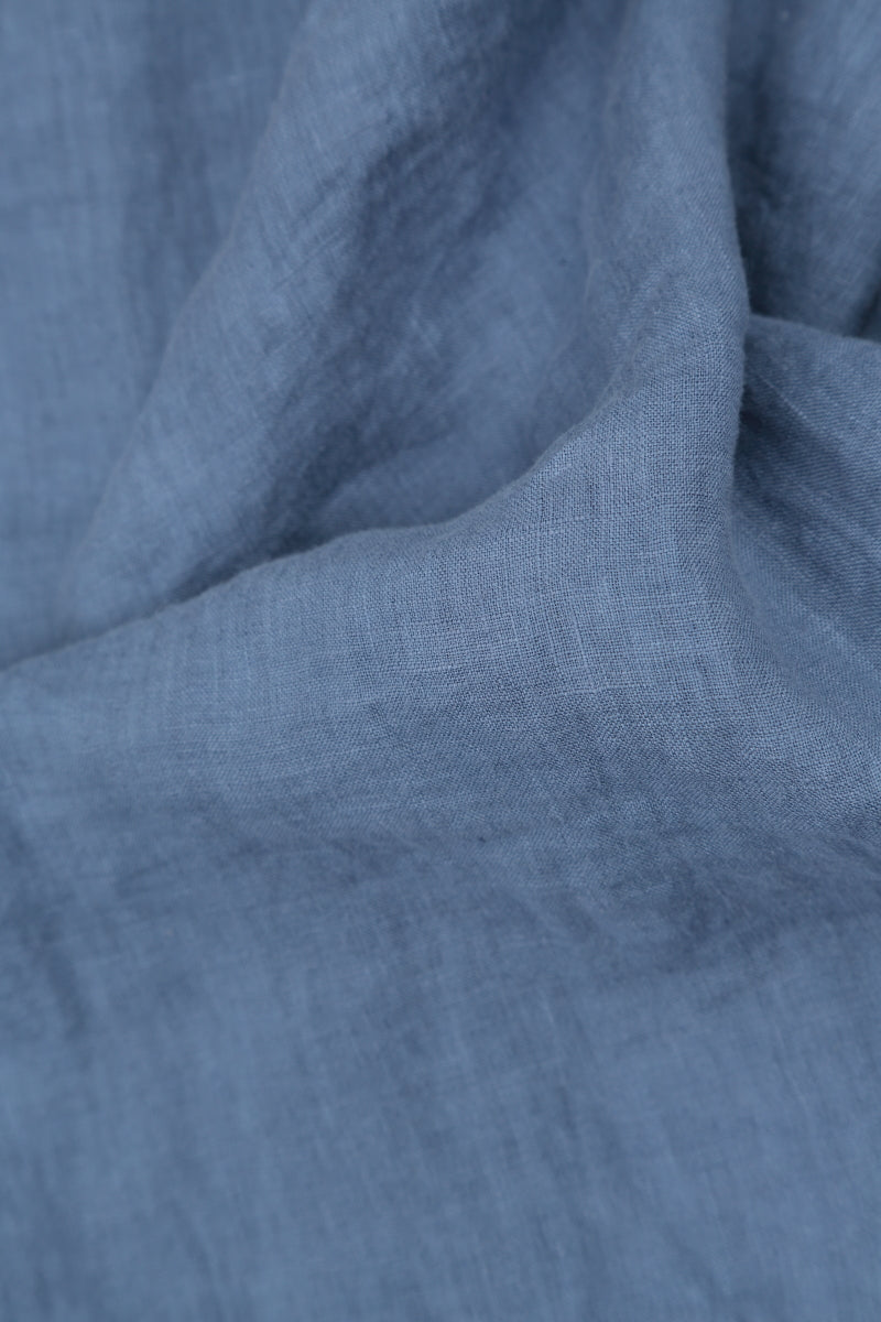 Boxy Blue Nova Linen Blazer Jacket 5