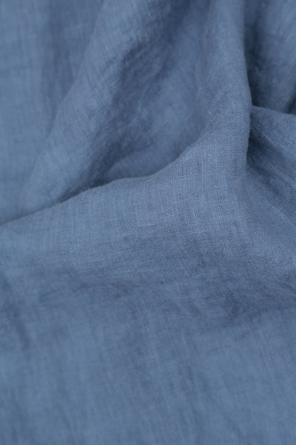 Boxy Blue Nova Linen Blazer Jacket 5