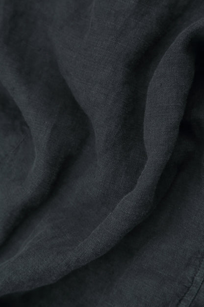 Boxy Graphite Linen Jacket 5